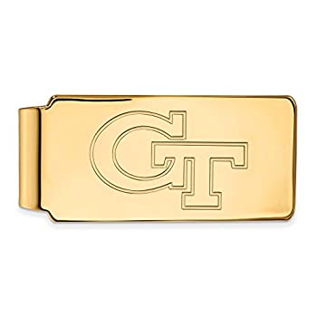 【中古】【輸入品・未使用】Georgia Techイエロージャケットロゴマネークリップ イエロー