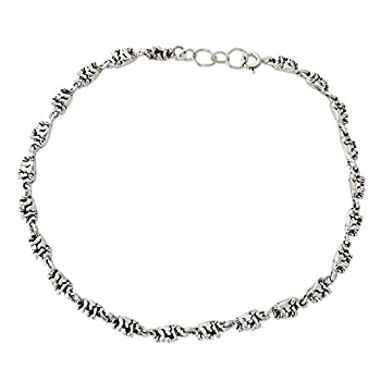 【中古】【輸入品・未使用】Sterling silver anklet, Elephant Parade