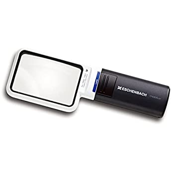 【中古】【インポート品・未当てはめる】ESCHENBACH(エッシェンバッハ) LEDワイドライトルーペ 4倍 50×75粍 1511-4