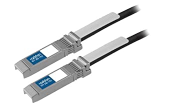 【中古】【輸入品・未使用】AddOn 2.5m Cisco Compatible SFP+ DAC - 10GBase direct attach cable - SFP+ (M) to SFP+ (M) - 8 ft - twinaxial - passive - for Cisco Cata