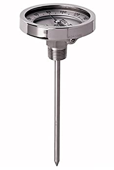 【中古】【輸入品・未使用】Tel-Tru 34100657 Model Gt300R Resettable Bi-Metal Process Grade Thermometer, Stainless Steel, 3 Dial, 1/2 Npt Back Connection, 0.250 Di｜スカイマーケットプラス