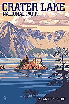 【中古】【輸入品・未使用】Crater湖国立公園、オレゴン州???Shorelineとサンセット 24 x 36 Giclee Print LANT-46486-24x36 32,414円