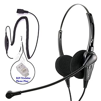 【中古】【輸入品・未使用】RJ9 ヘッドセット - プロフェッショナルで経済的な両耳用ヘッドセット Avaya Cisco Nortel Phoneの仮想互換性RJ9コードに対応｜スカイマーケットプラス 23,260円