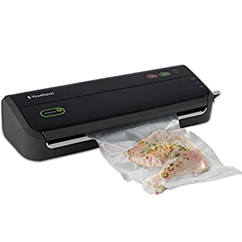 【中古】【インポート品・未当て嵌める】FoodSaver 無意味さ容器に並べる機 クランク無意味さ消印御徒面子\u0026渦状文付き添い人 安全性のある公許 黒いこと FM2000-FFP
