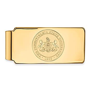 【中古】【輸入品・未使用】Penn Stateお金クリップCrest (ゴールドメッキ)