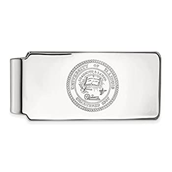 【中古】【輸入品・未使用】イリノイクレストマネークリップ(スターリングシルバー)|スカイマーケットプラス