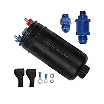 【中古】【輸入品・未使用】QFS Performance 380LPH インライン外付け E85 互換燃料ポンプ交換用 ユニバーサルフィット OEM w/10AN インレット / 8AN アウトレット チェック｜スカイマーケットプラス