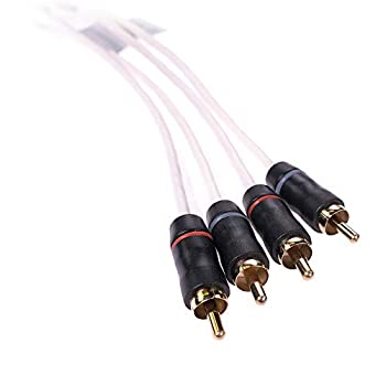 【中古】【輸入品・未使用】Fusion MS-FRCA12 12フィート 4ウェイシールドRCAケーブル