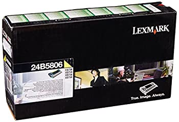 【中古】【輸入品・未使用】LEXMARK YLW HIGH YIELD RET PROG TONER CART CS736 - 24B5806 by Lexmark