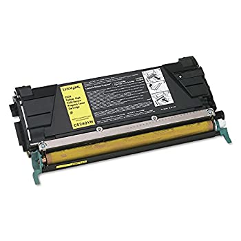 【中古】【インポート品・未当て嵌める】lexc5240yh???LEXMARK c5240yh大静電容量トナー