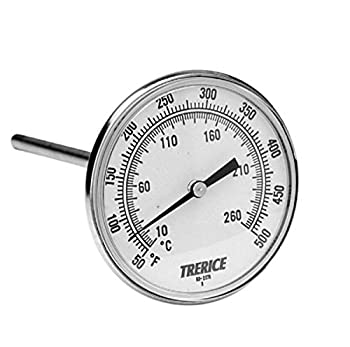 【中古】【輸入品・未使用】Trerice B831X0405 X-Series OEM Bimetal Thermometer, 1/2 NPT Connection, 3 face, 4 stem 20-240F & C by Trerice 27,830円