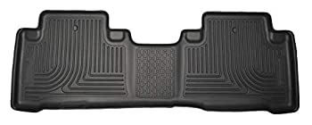 【中古】【インポート品・未当て嵌める】Husky Liners ウェザービーターシリーズ | セカンドシートフロアライナー - 黒いこと | 19401 | 2014-2020 アキュラMDX相応う 1個