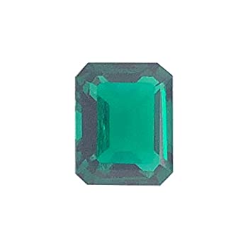 【中古】【輸入品・未使用】2.52???3.39?CTSの10?x 8?mm AAA emerald-cutロシアラボ作成エメラルド( 1?pc ) Loose宝石