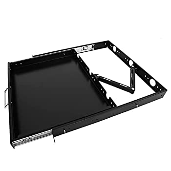 【中古】【輸入品・未使用】RAISING ELECTRONICS 1U ラックマウント スライド式キーボードトレイ カンチレバー サーバーデータネットワークラック用