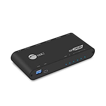 【中古】【輸入品・未使用】SIIG 1x4 HDMI 4K @60Hz HDRスプリッター EDID管理付き YUV 4:4:4 8-bit | YUV 4:2:0 10bit | HDMI 2.0 HDCP 2.2 18Gbps | 自動スケーリング 低