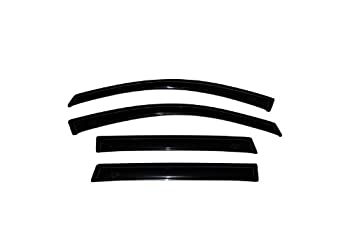 【中古】【輸入品・未使用】Auto Ventshade AVS 94344 オリジナル Ventvisor サイドウィンドウ ディフレクター ダークスモーク 4点セット 2004-2009 Dodge Durango 2007-200