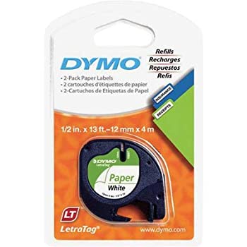 【中古】【インポート品・未当て嵌める】Dymo LetraTag 陰電子付け紙製造会社磁気テープ