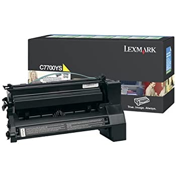【中古】【インポート品・未当て嵌める】lexc7700ys???LEXMARK c7700ysトナー