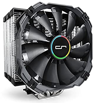 【中古】【インポート品・未当て嵌める】Cryorig H5 Ultimate CR-H5B 真っただ中範囲中央処理装置ヒートシンク XF140気違い付き添い人