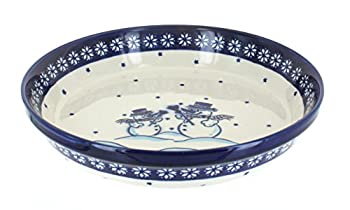 【中古】【輸入品・未使用】ポーランド食器Frosty Friend Pie Dish