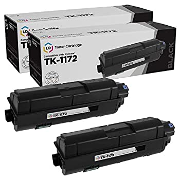 【中古】【インポート品・未当て嵌める】LD 取り替えっこトナーカートリッジ Kyocera TK-1172 (2容器に並べる - 黒いこと) Kyocera M2040dn M2540d M2540dw M2640idw用