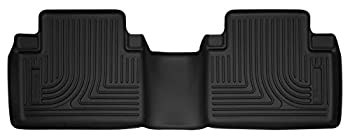 【中古】【輸入品・未使用】Husky Liners 52481 ブラックフロアライナー - 2列目シートは14-18ローグに適合