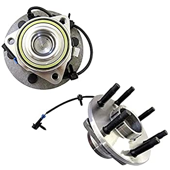 【中古】【輸入品・未使用】MAYASAF 515054 フロントホイールハブとベアリングアセンブリ 6ラグ ABS樹脂 2WDモデル用 シボレーシルバラード/エクスプレス/アバランチ/サバー