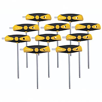 【中古】【輸入品・未使用】Wiha 54097 T-Handle, Ball Hex Dual Drive Inch Set, 10 Piece by Wiha｜スカイマーケットプラス