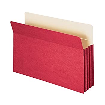 【中古】【インポート品・未当て嵌める】(Red) - Smead File Pocket, Straight-Cut Tab, 7.6糎 - 1.3糎 Expansion, Legal Size, Red, 25 per Box (74231)