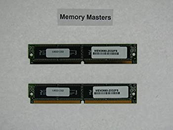 【中古】【インポート品・未当て嵌める】32?MB (2?x 16mb) 閃光電球SIMM for 3660聞きとどけるRamメモリアップグレード(MemoryMasters)