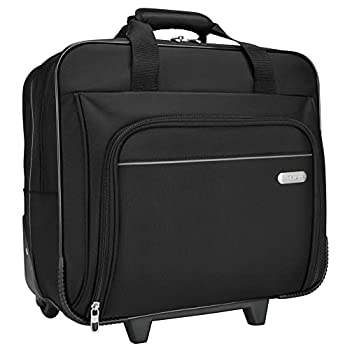 【中古】【インポート品・未当て嵌める】ローリングノートパソコンケース 1200Dポリエステル 16-1/2 x 7-1/2 x 14in 黒いこと, 黒いこと