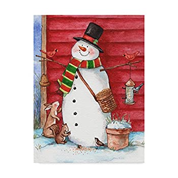 【中古】【輸入品・未使用】商標FineアートレッドバーンSnowman with Friends by Melinda Hipsher 24x32 ALI31371-C2432GG｜スカイマーケットプラス 36,018円