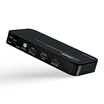 【中古】【輸入品・未使用】Orei 4K 60Hzの18G HDMI 2.0オーディオコンバータExtractorの - アークサポート - SPDIF + 3.5mmの出力 - HDCP 2.2 - ドルビーデジタル/DTSパス｜スカイマーケットプラス