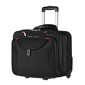 【中古】【輸入品・未使用】AirTraveler ローリングブリーフケース ローリングノートパソコンバッグ コンピューターケース 車輪付き スピナー付き モバイルオフィス用 キャ｜スカイマーケットプラス