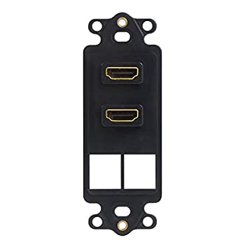 【中古】【インポート品・未当て嵌める】州際通商委員会 Decorex 挟みいれる HDMI繋ぎ2個と界面2個付き添い人 固定ディスク表現スタイル用 黒いこと
