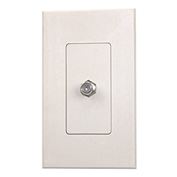 【中古】【輸入品・未使用】Lutron Nova T nt-cj-tpケーブルジャックfor use with f-style、75?Ω同軸ケーブル、トープ