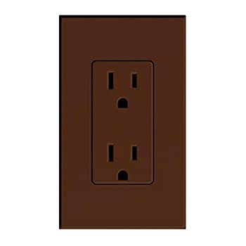 【中古】【輸入品・未使用】Lutron ntr-15建築125ボルト15アンペア二重レセプタクルfor non-dimming、 NTR-15-SI