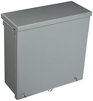 【中古】【インポート品・未当て嵌める】Hoffman A10R104 NEMA 3R Enclosure, Screw Cover, Galvanized, Paint Finish, 10 x 10 x 4 by Hoffman その他-花・ガーデン・DIY