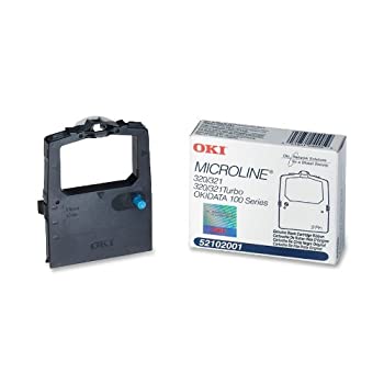 【中古】【輸入品・未使用】値のパック12?Okidataブラックナイロンリボンfor Microline 320?/ 321プリンタ- 5?/ 6インチx 2ヤード｜スカイマーケットプラス