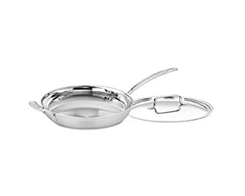 【中古】【輸入品・未使用】Cuisinart MCP22-30HCN マルチクラッド プロスキレット ヘルパーとカバー付き 12インチ｜スカイマーケットプラス