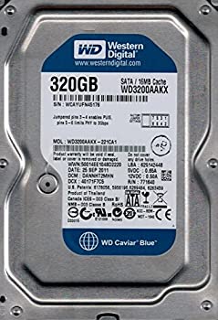 【中古】【インポート品・未当て嵌める】Western Digital wd3200aakx-221ca1?320?GB DCM : dannht2mhn