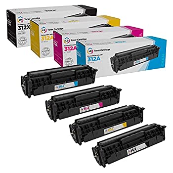 【中古】【輸入品・未使用】LD互換HPの部品交換312?x / 312?A Set of 4トナーカートリッジ(ブラック、シアン、マゼンタ&イエロー) LaserJetでの使用、カラーLaserJet & La｜スカイマーケットプラス