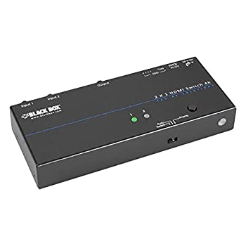 【中古】【輸入品・未使用】Black Box 4K HDMIスイッチ - 2 x 1-3840 ?? 2160-4K - 2 x 1-1 x HDMI出力|スカイマーケットプラス