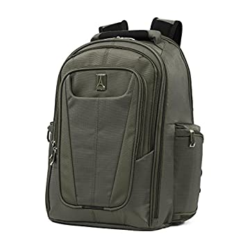 【中古】【インポート品・未当て嵌める】Travelpro Luggage Maxlite 5 17.5in 軽さ 居敷き下 万覚え帳マイコン用うしろ側容器に並べる, スレート緑であること。, 17.5-Inch