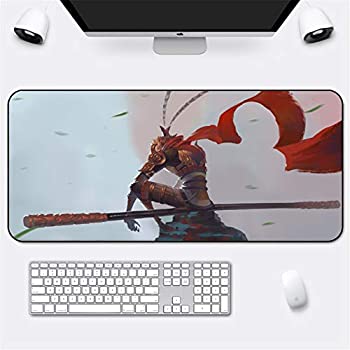 【中古】【インポート品・未当て嵌める】LL-COEUR XXL ノートパソコンマウスパッド ゲームプレイマット 見晴らし時刻表学習机つや消し 800 x 300 x 3 粍