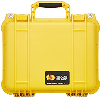 【中古】【輸入品・未使用】PELICAN ハード ケース 1400 8.9L イエロー 1400-000-240