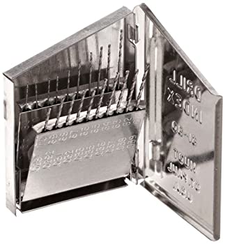 【中古】【輸入品・未使用】Cleveland C00937 20 Piece High-Speed Steel General Purpose Jobber Length Drill Bit Set, Uncoated (Bright) Finish, Round Shank, Spiral F 28,414円