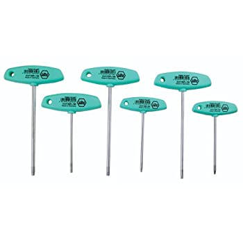 【中古】【インポート品・未当て嵌める】Wiha 36496 Torx Plus T-Handle Set, 6 Piece Set by Wiha