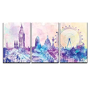 【中古】【輸入品・未使用】(ウォール26) wall26 キャンバスウォールアート パネル3点 24\