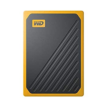 【中古】【輸入品・未使用】ウエスタンデジタル WD ポータブルSSD 1TB USB3.0 イエロー My Passport Go 外付け / 3年保証 【PS4 / Xbox Oneメーカー動作確認済】WDBMCG0010B